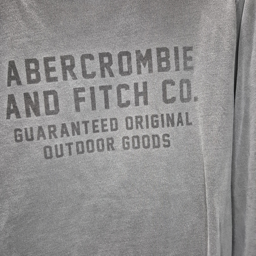 Abercrombie & Fitch Gray Logo Sweatshirt 1262/325 - Picture 4 of 4